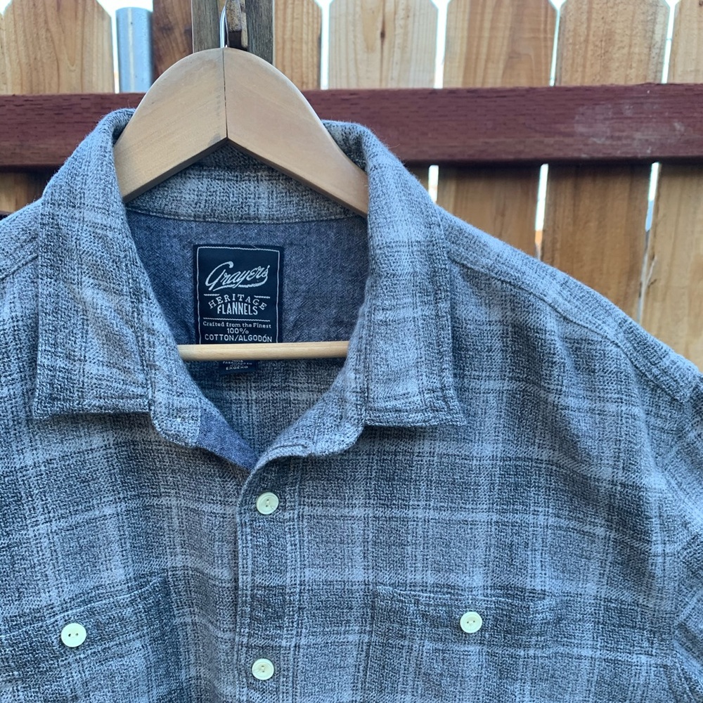 Grayers Flannel Button Down. - image 3